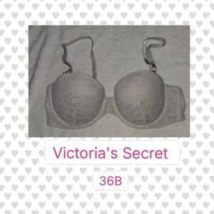 ❤️Victoria's Secret White Lace Bra Sz 36B